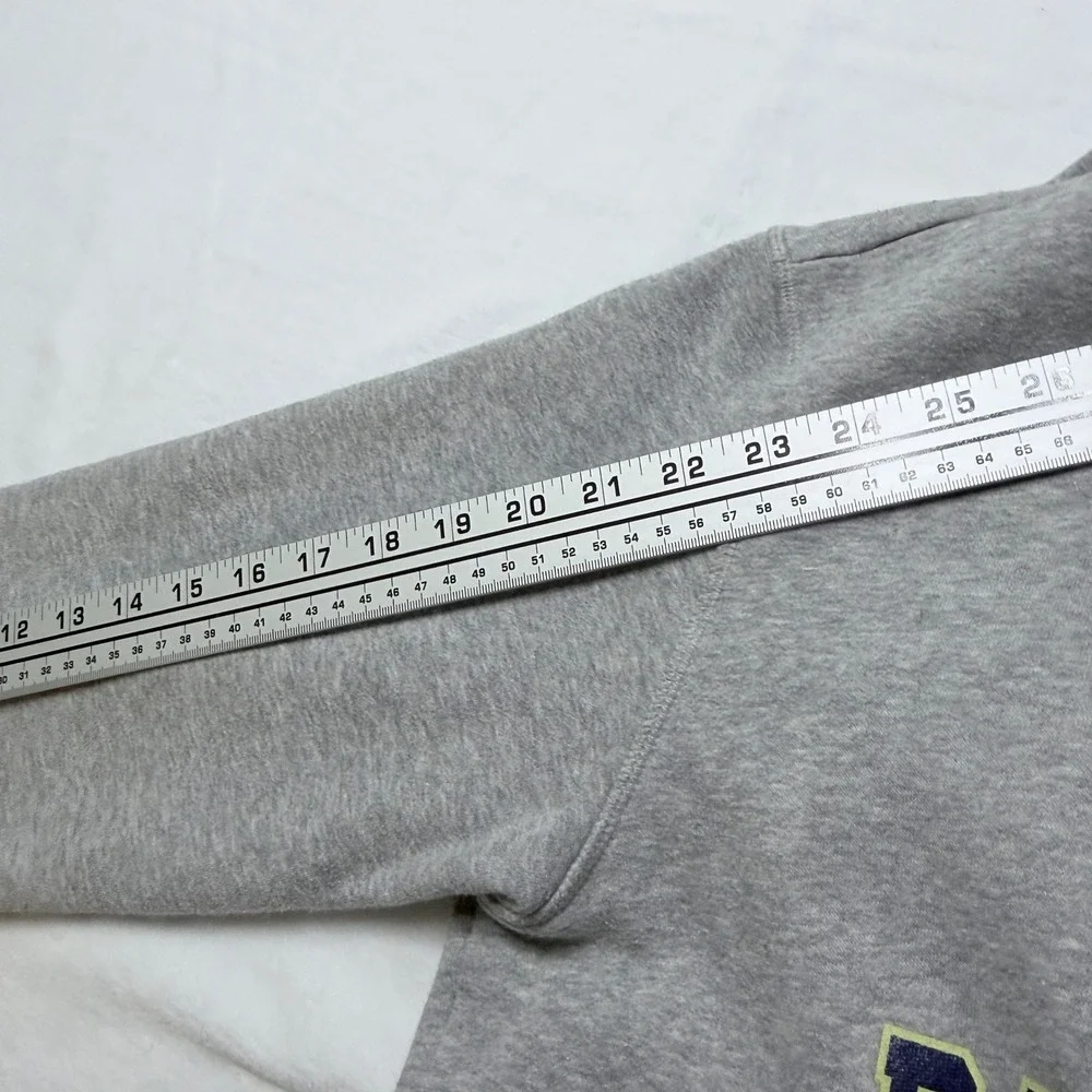 Adidas Hoodie W‎ Baseball Graphic Gray Heathered Logo XS